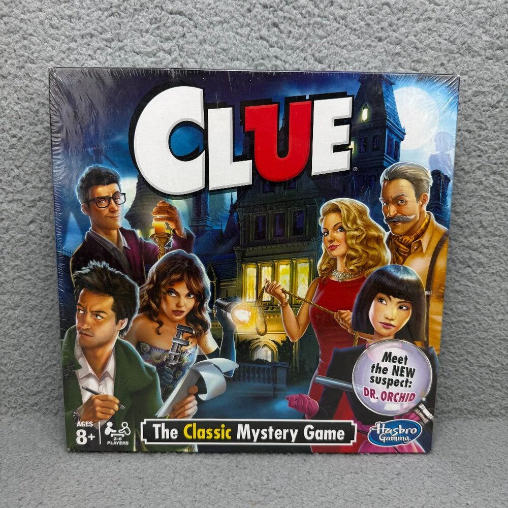 Clue The Classic Mystery Board Game A5826 2015 Hasbro New & Sealed